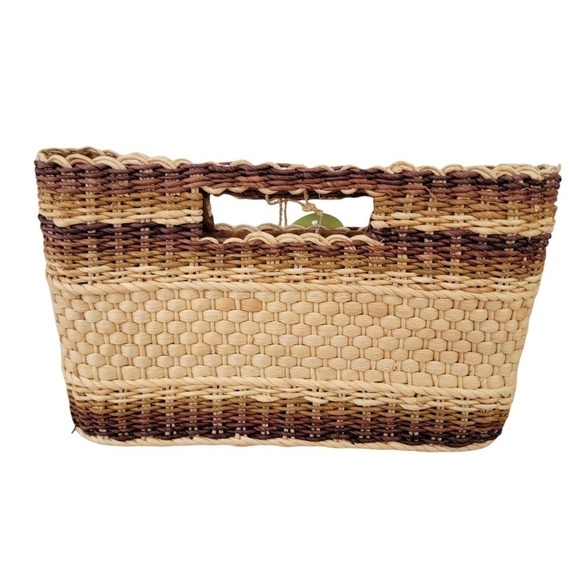 Straw Studios Hand Woven straw handbag - Vacation Clutch | NWT - Picture 5 of 11